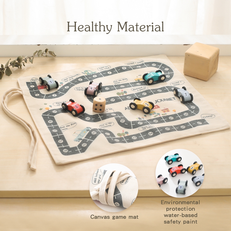 Educational Cartoon For Kids - Montessori Trafik Oyuncak çocuk 35*31 CM