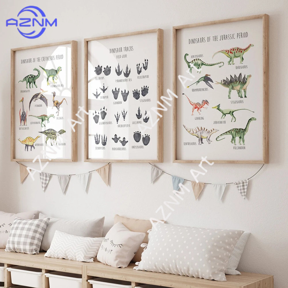 Kids Educational Device - 1/3 adet, karikatür dinozor türleri İngilizce