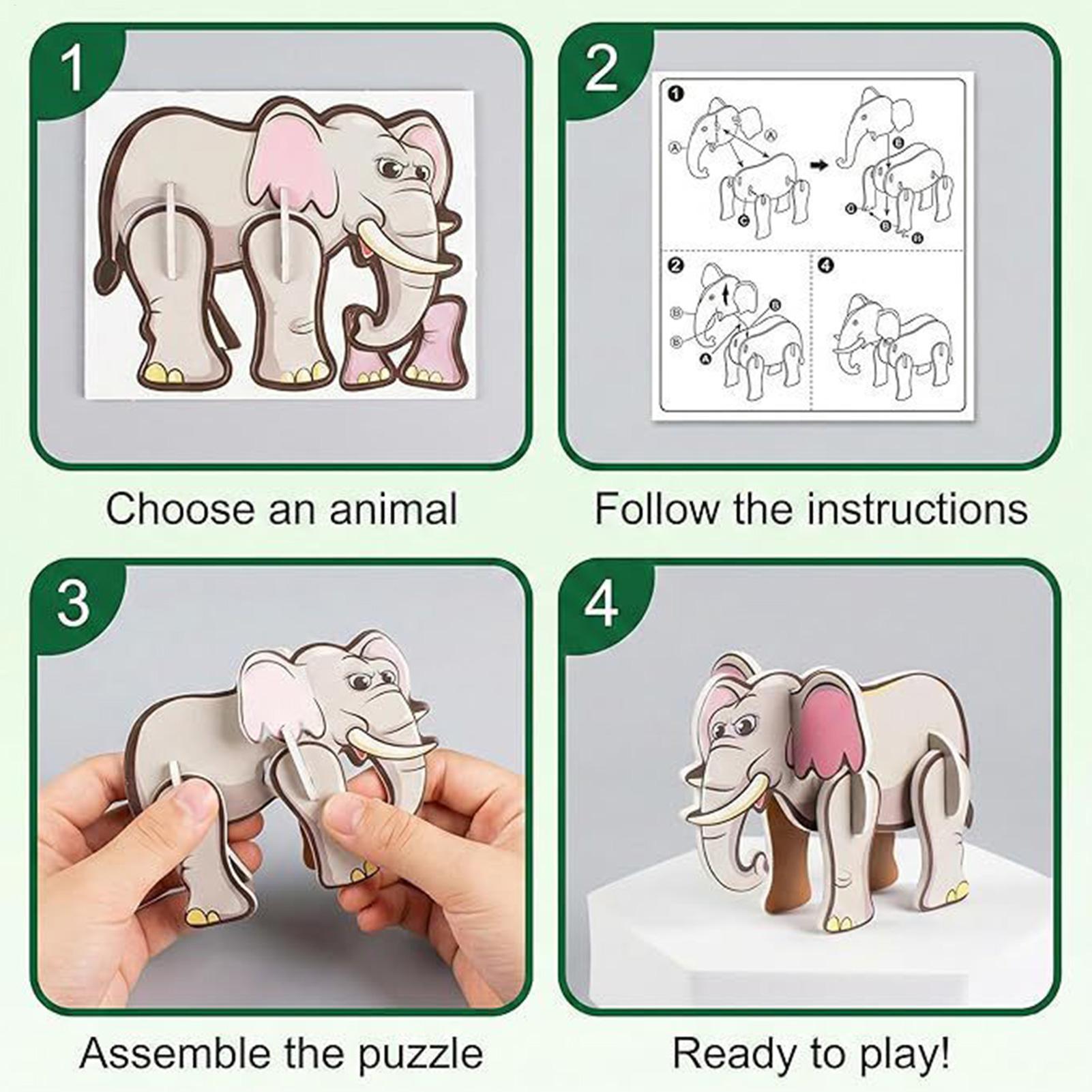 Educational Cartoon For Kids - Çocuklar İçin 3D Karikatür Bulmacalar 7