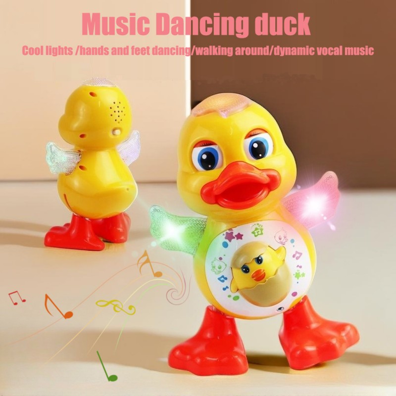 Kids Education Music - Elektrikli Dans Eden Ördek Oyuncak İnteraktif
