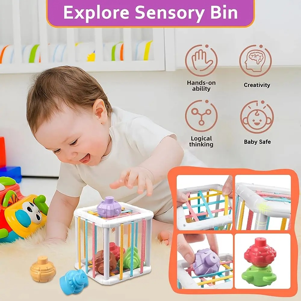 Gökkuşağı Renkli Montessori Şe - Kids Educational Device incelemesi ve fiyatı