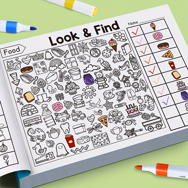 Çocuklar için Gizli Nesneler B - Kids Educational Workbooks incelemesi ve fiyatı