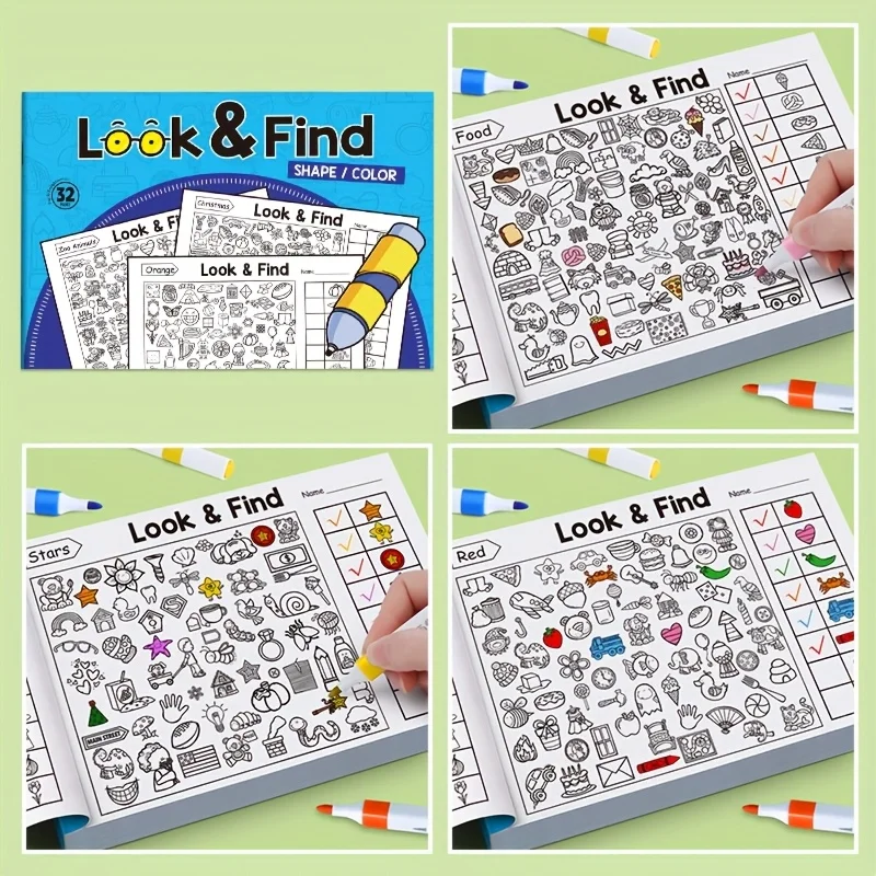 Çocuklar için Gizli Nesneler B - Kids Educational Workbooks incelemesi ve fiyatı