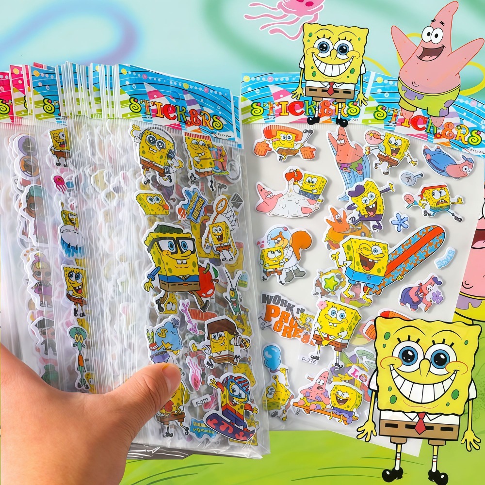 12'li Paket Sünger Bob 3D Çıka - Educational Cartoon For Kids incelemesi ve fiyatı