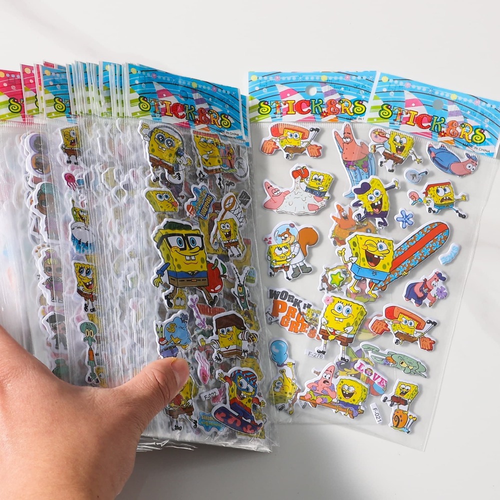 12'li Paket Sünger Bob 3D Çıka - Educational Cartoon For Kids incelemesi ve fiyatı