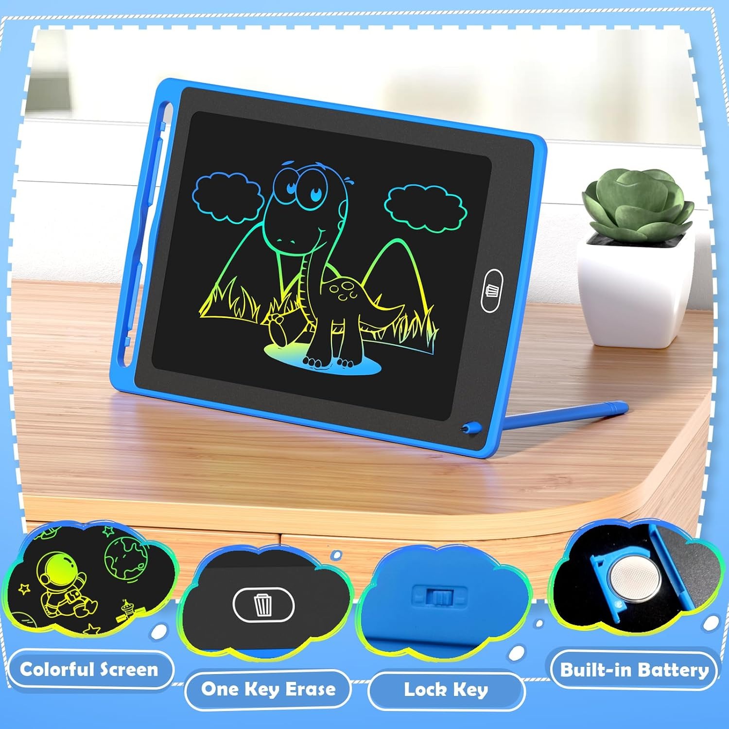 Çocuklar için LCD Yazı Tableti - Kids Educational Device incelemesi ve fiyatı