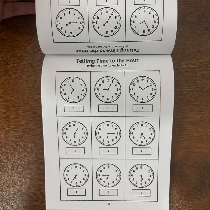 Çocuklar için Zamanı Belirleme - Kids Educational Workbooks incelemesi ve fiyatı